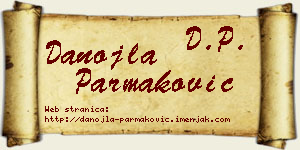 Danojla Parmaković vizit kartica